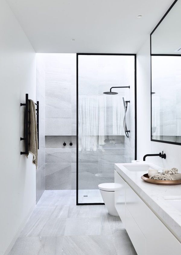 thiết kế phòng tắm hiện đại