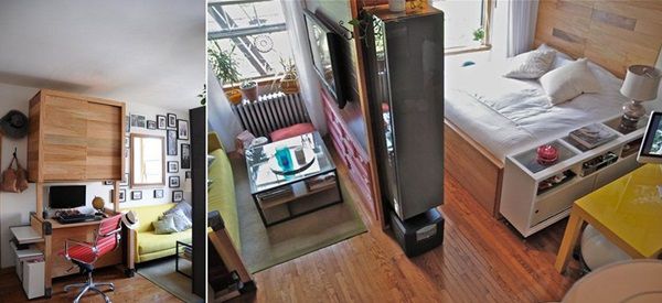 bố trí nội thất cho căn hộ nhỏ