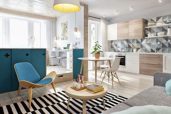 bố trí nội thất cho căn hộ nhỏ