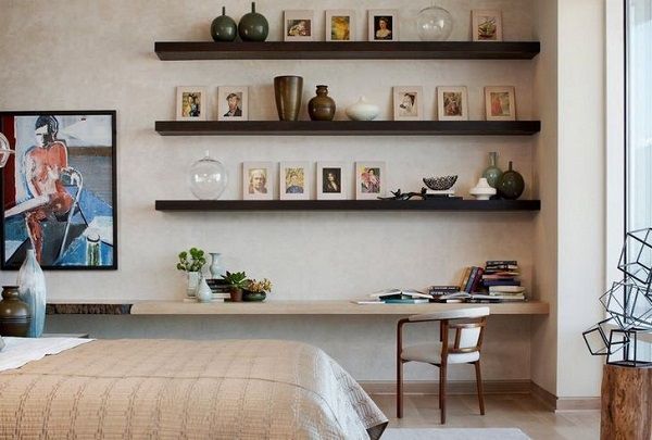 Góc làm việc trong phòng ngủ