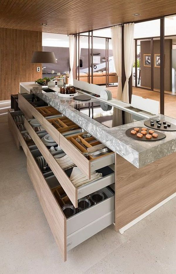 cách bố trí phòng bếp nhỏ luôn gọn