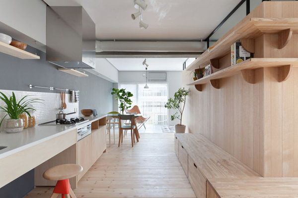 cách bố trí phòng bếp nhỏ luôn gọn