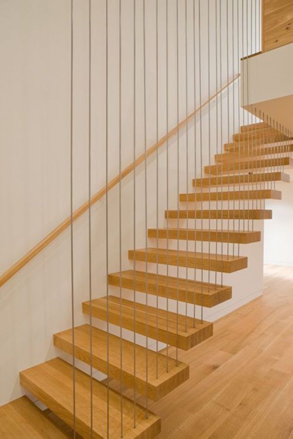 mẫu cầu thang gỗ đẹp