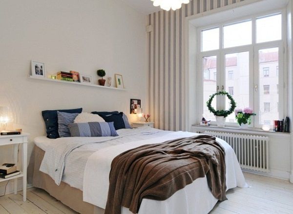 thiết kế nội thất phòng ngủ phong cách scandinavia