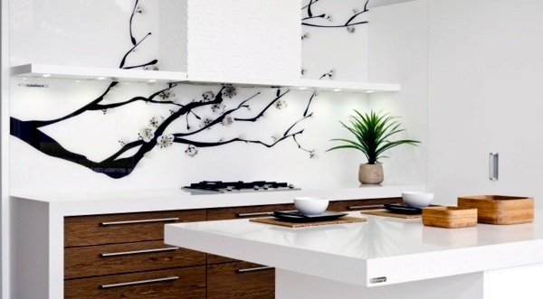 mẫu tường ốp bếp hiện đại