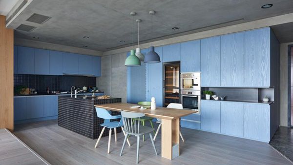 thiết kế nội thất không gian mở