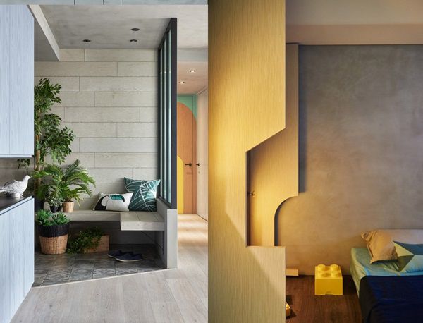 thiết kế nội thất không gian mở