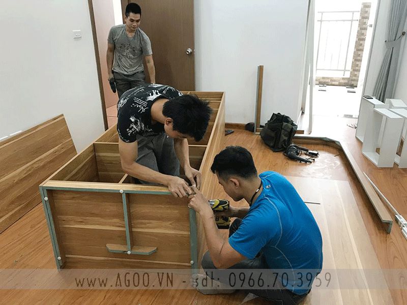 thi công nội thất chung cư cô lài az sky định công