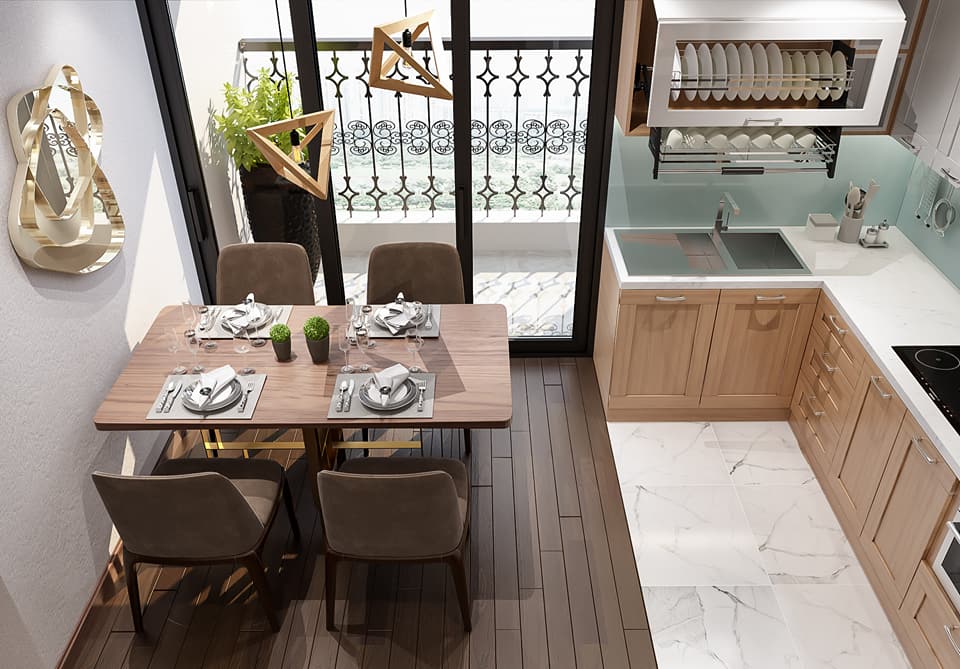 thiết kế nội thất chung cư 90m2