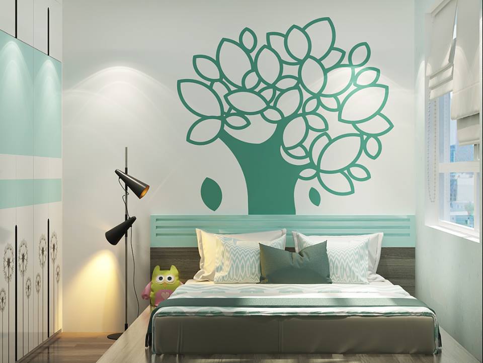 14 mẫu phòng ngủ chung cư hiện đại sử dụng gỗ công nghiệp an cường