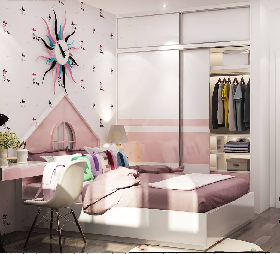 14 mẫu phòng ngủ chung cư hiện đại sử dụng gỗ công nghiệp an cường