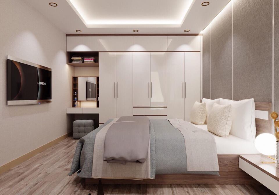 thiết kế nội thất căn hộ hanico mai động