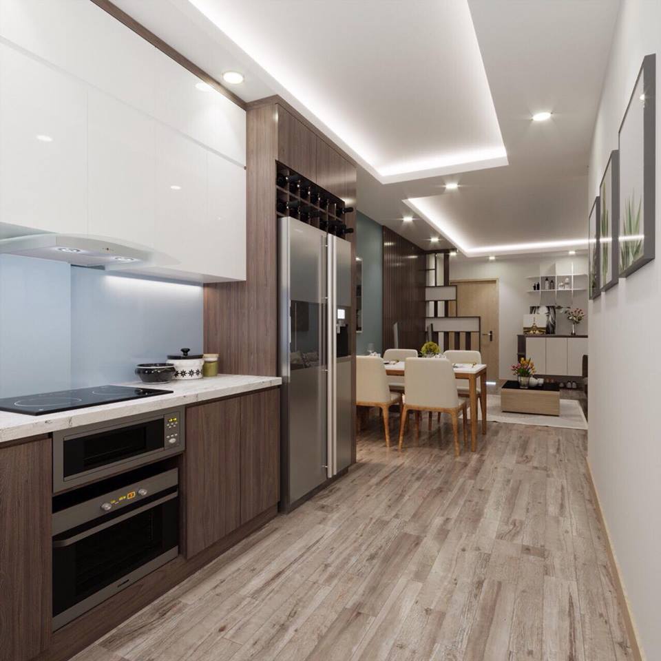 thiết kế nội thất căn hộ hanico mai động