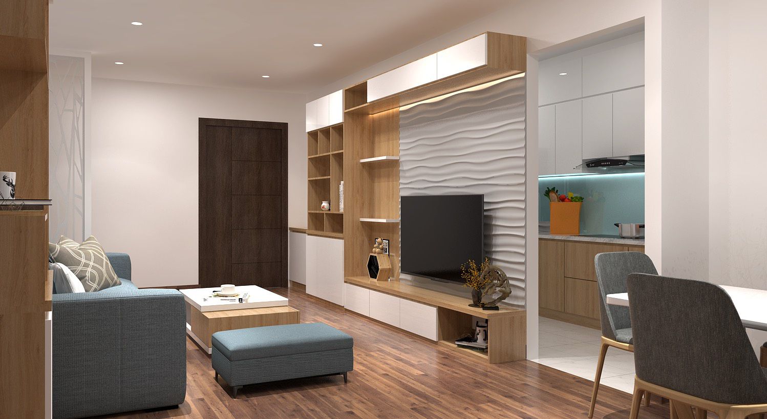 thiết kế nội thất chung cư park hill city