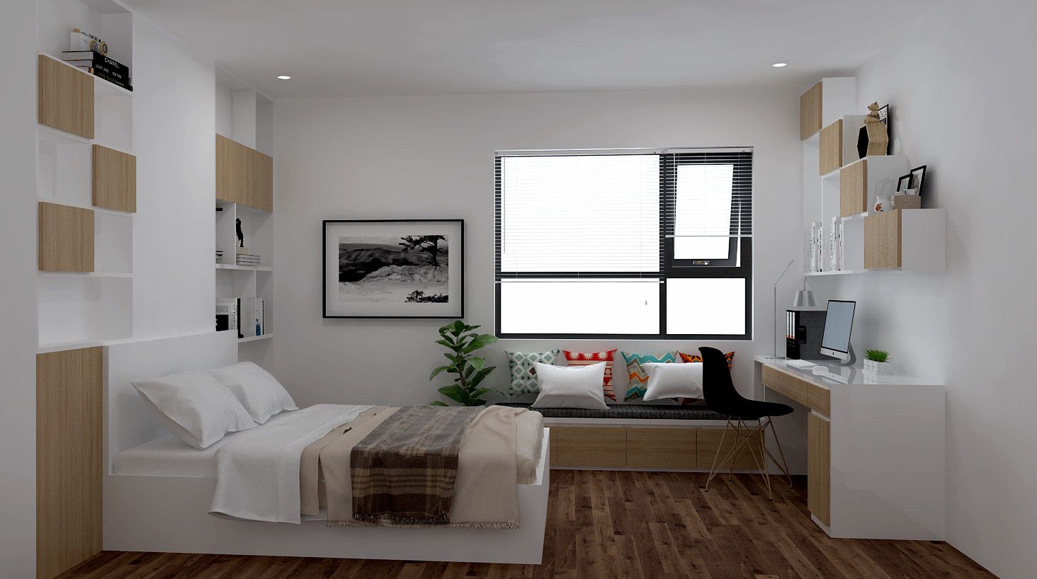 thiết kế nội thất chung cư park hill city