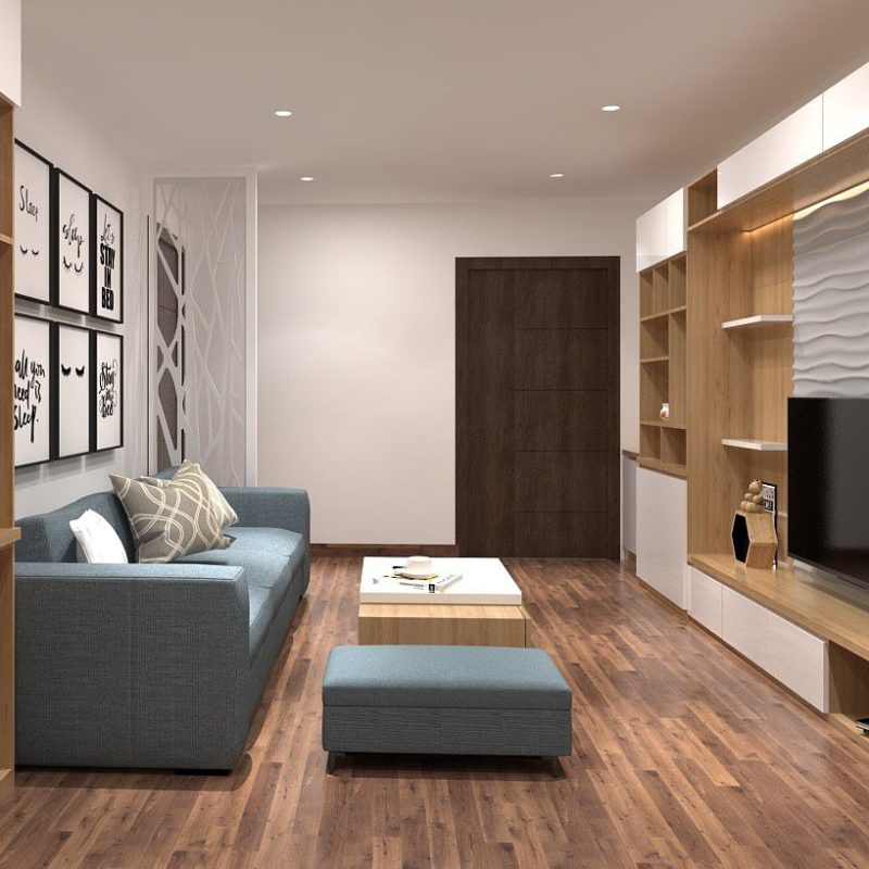 thiết kế nội thất chung cư park hill city