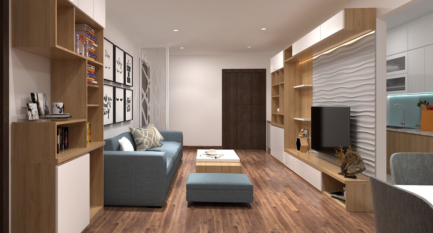 thiết kế nội thất chung cư park hill city