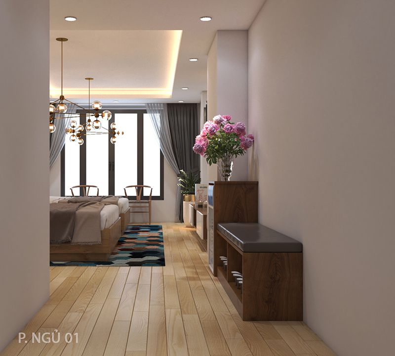 thiết kế nội thất khách sạn 172 ô chợ dừa
