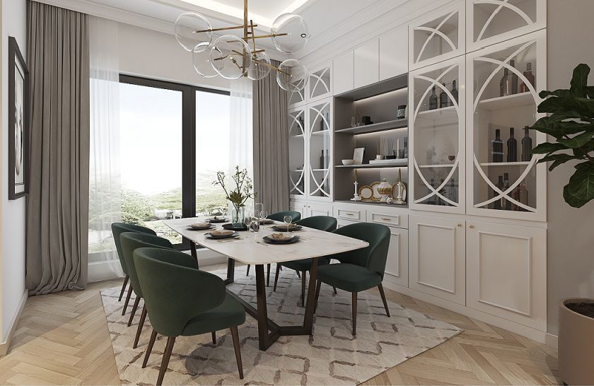 thi công nội thất chung cư luxury bắc ninh