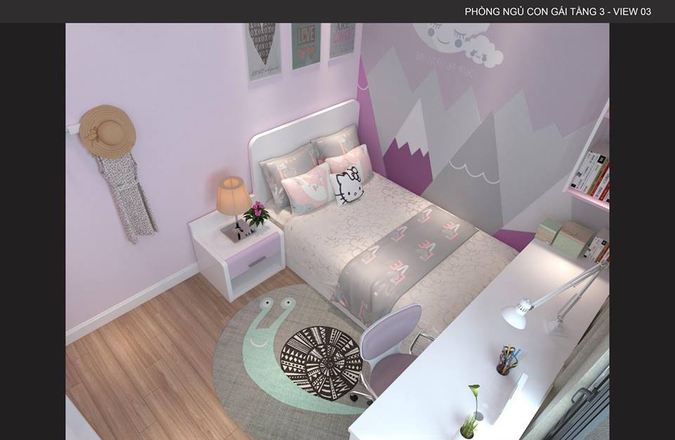 thiết kế nội thất biệt thự 3,5 tầng an khánh hà nội