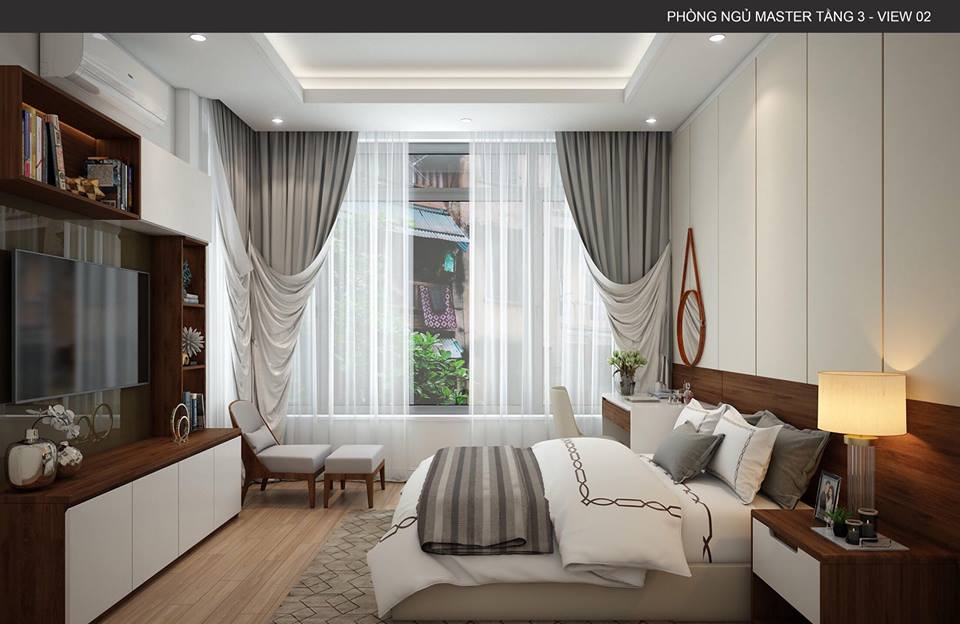 thiết kế nội thất biệt thự 3,5 tầng an khánh hà nội