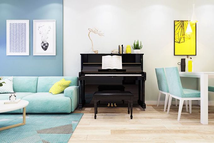 3 mẫu thiết kế nội thất chung cư 70m2 hiện đại