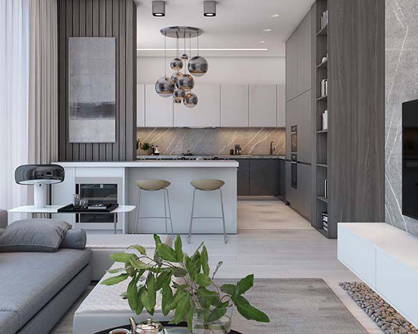thiết kế nội thất chung cư 110m2