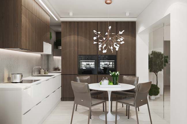 3 mẫu thiết kế nội thất chung cư 70m2 hiện đại