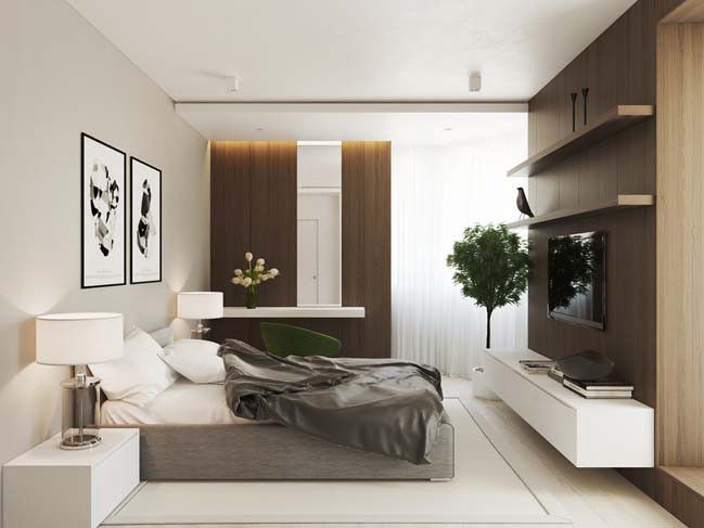 3 mẫu thiết kế nội thất chung cư 70m2 hiện đại
