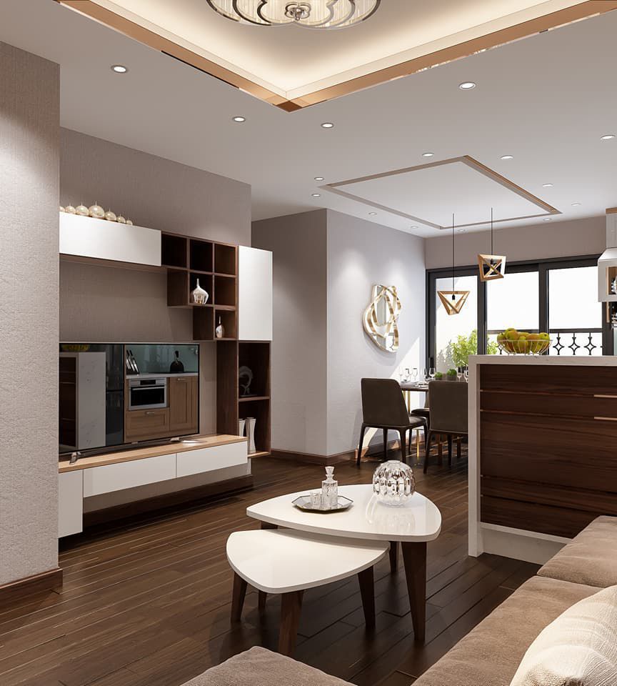 thiết kế nội thất chung cư 90m2