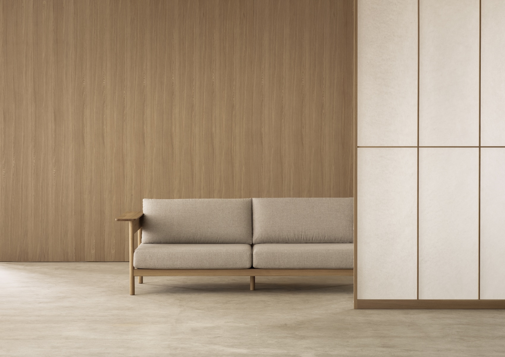 sofa japandi