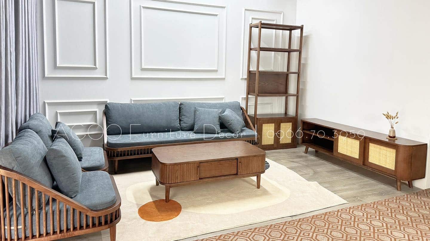 phòng khách sofa kbh