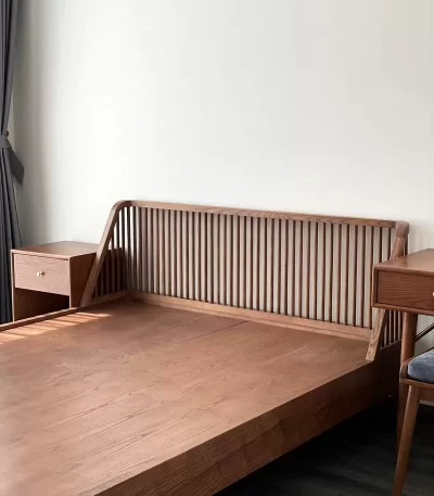 Phòng ngủ Mid-Century Modern tối giản