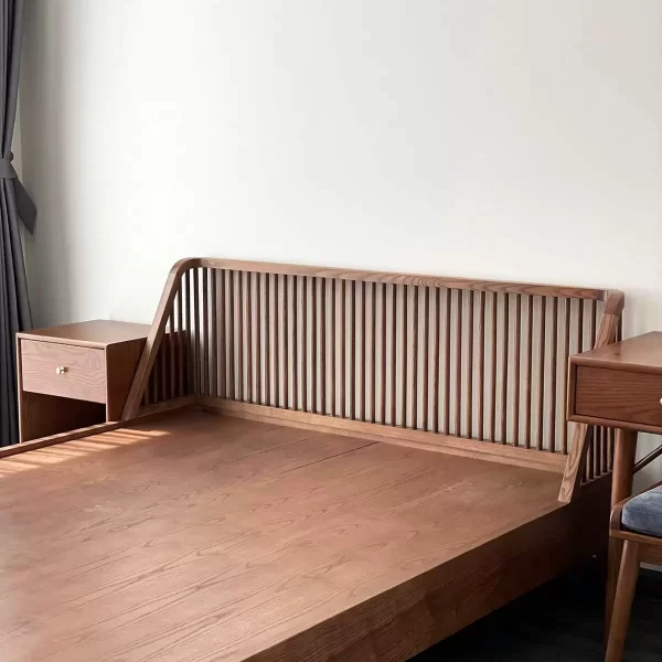 Phòng ngủ Mid-Century Modern tối giản