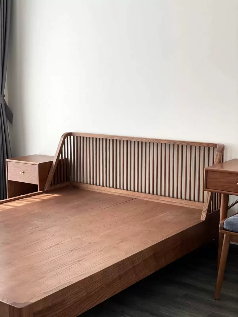 Phòng ngủ Mid-Century Modern tối giản