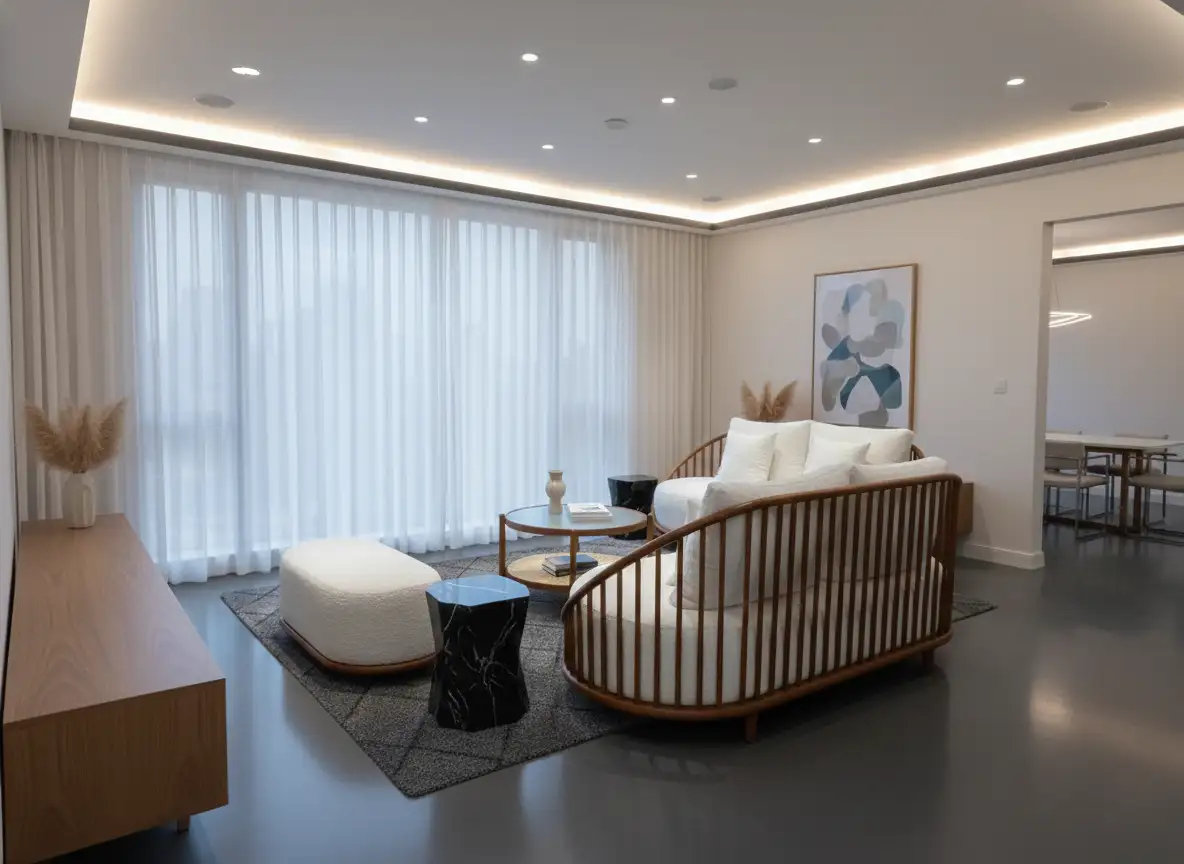 mẫu sofa tối giản cask dành cho căn hộ chung cư hiện đại