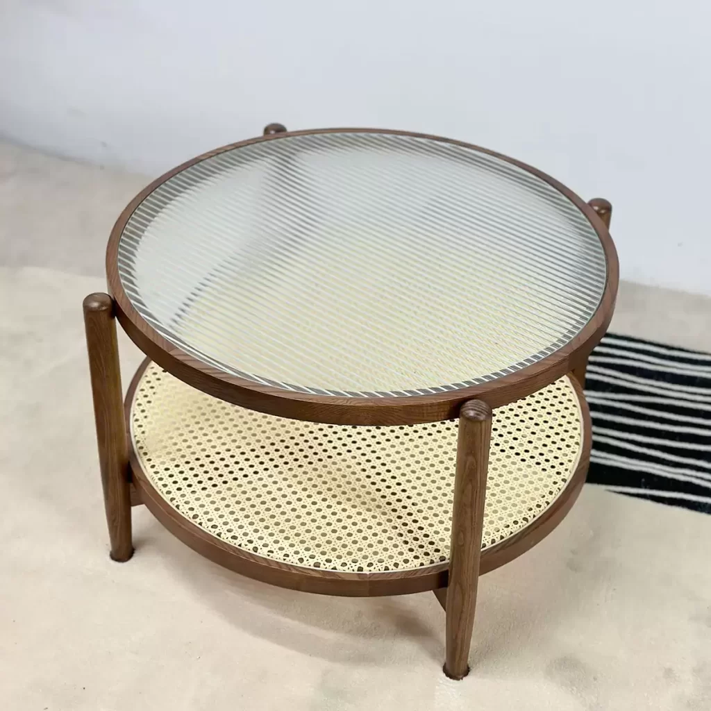 Bàn Trà Kính Tối Giản