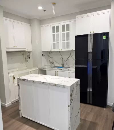 tủ bếp tối giản