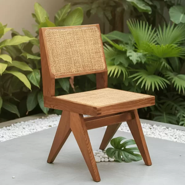 ghế ăn jeanneret không tay