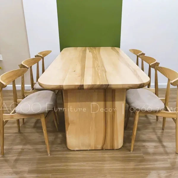 Bàn ăn Nguyên Khối – BA0008