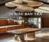 29 mẫu bàn trà wabi sabi đẹp