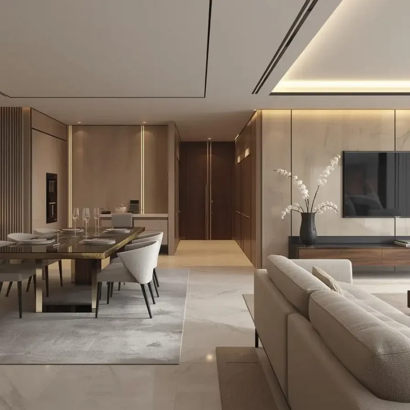 căn hộ chung cư tối giản minimalism 2.0