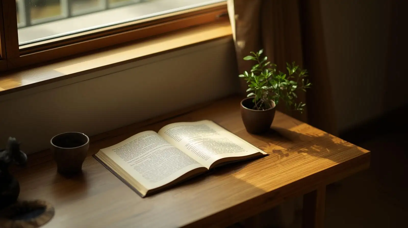 Góc làm việc phong cách japandi cho căn hộ chung cư