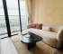 phòng khách nội thất japandi tối giản