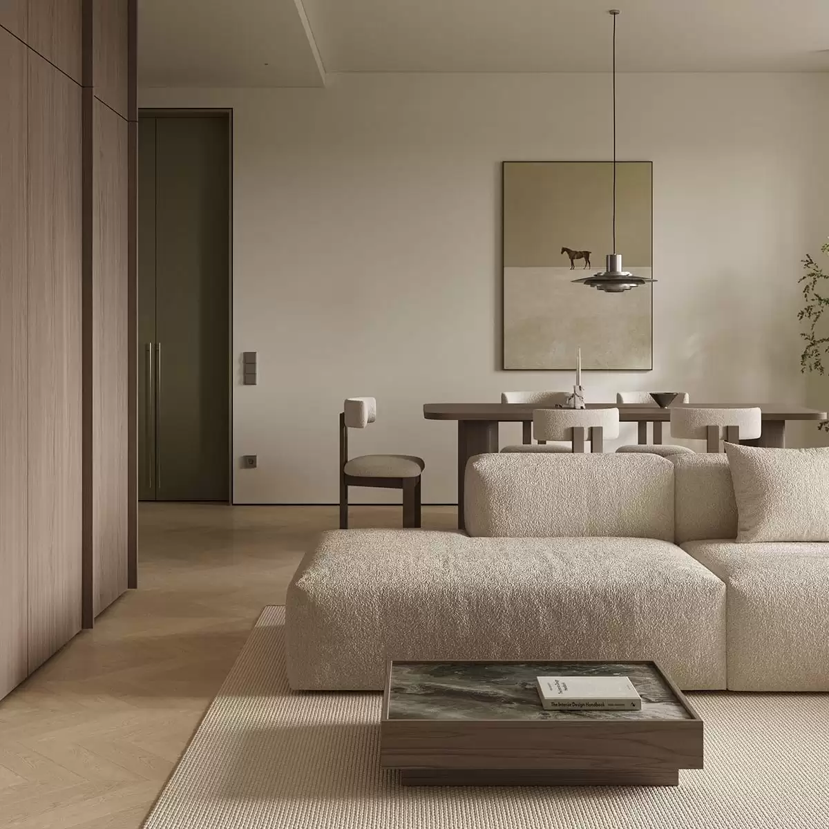 phong cách nội thất tối giản cho người trẻ