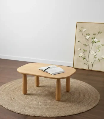 Bàn Trà Nấm BT0015 – Tuyệt Tác Gỗ Tần Bì Tối Giản