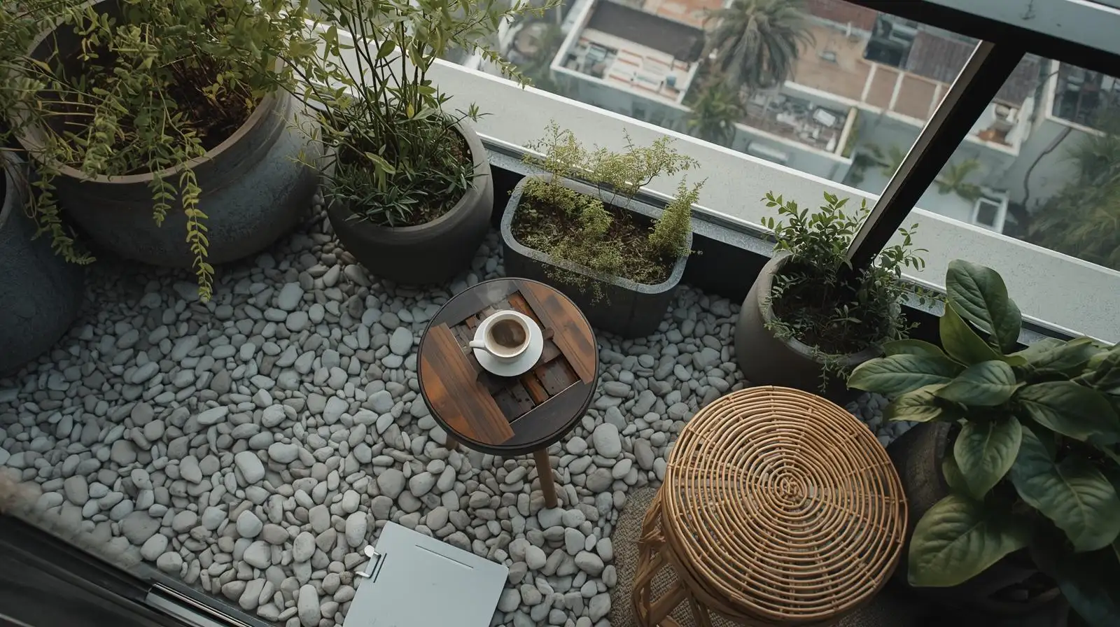 Ban công xanh Zen – Hơi thở thiên nhiên trong từng góc nhỏ