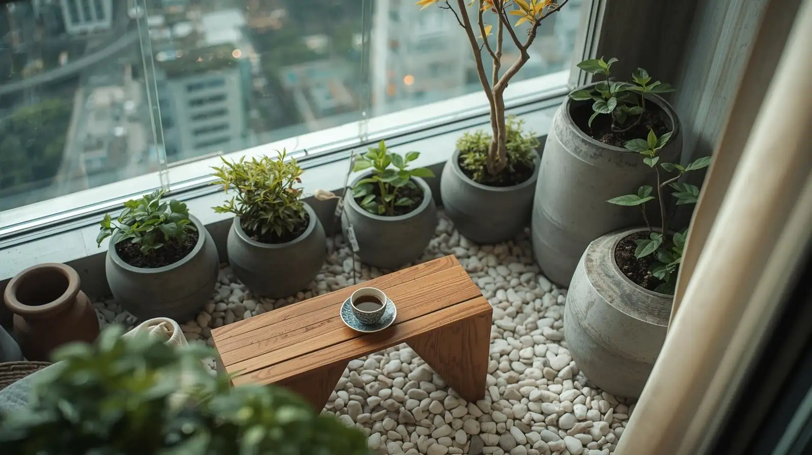 Ban công xanh Zen – Hơi thở thiên nhiên trong từng góc nhỏ