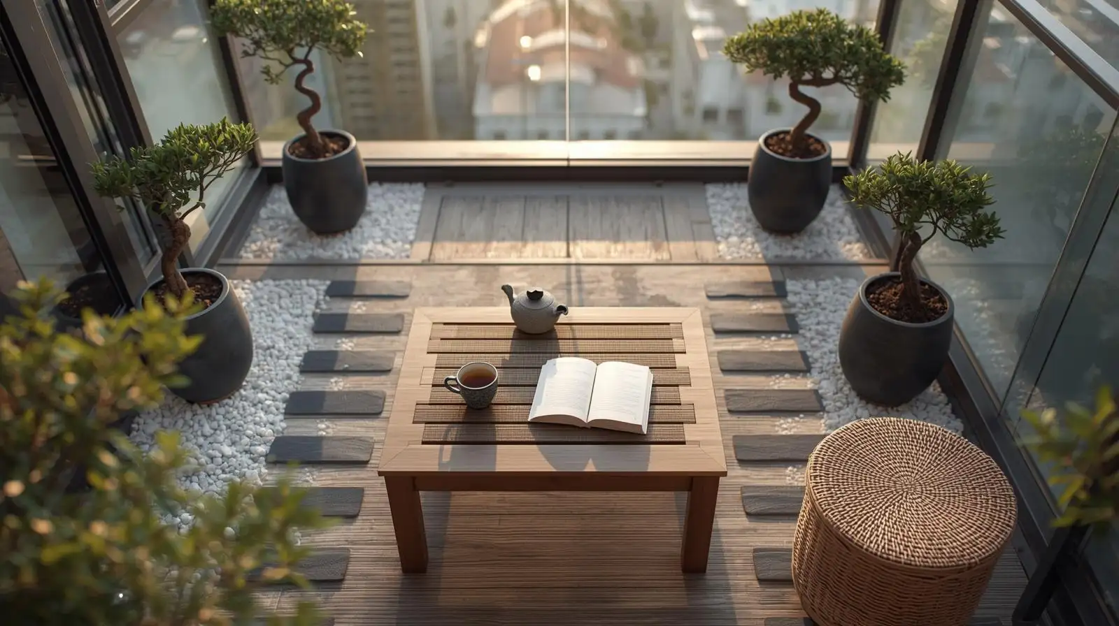 Ban công xanh Zen – Hơi thở thiên nhiên trong từng góc nhỏ