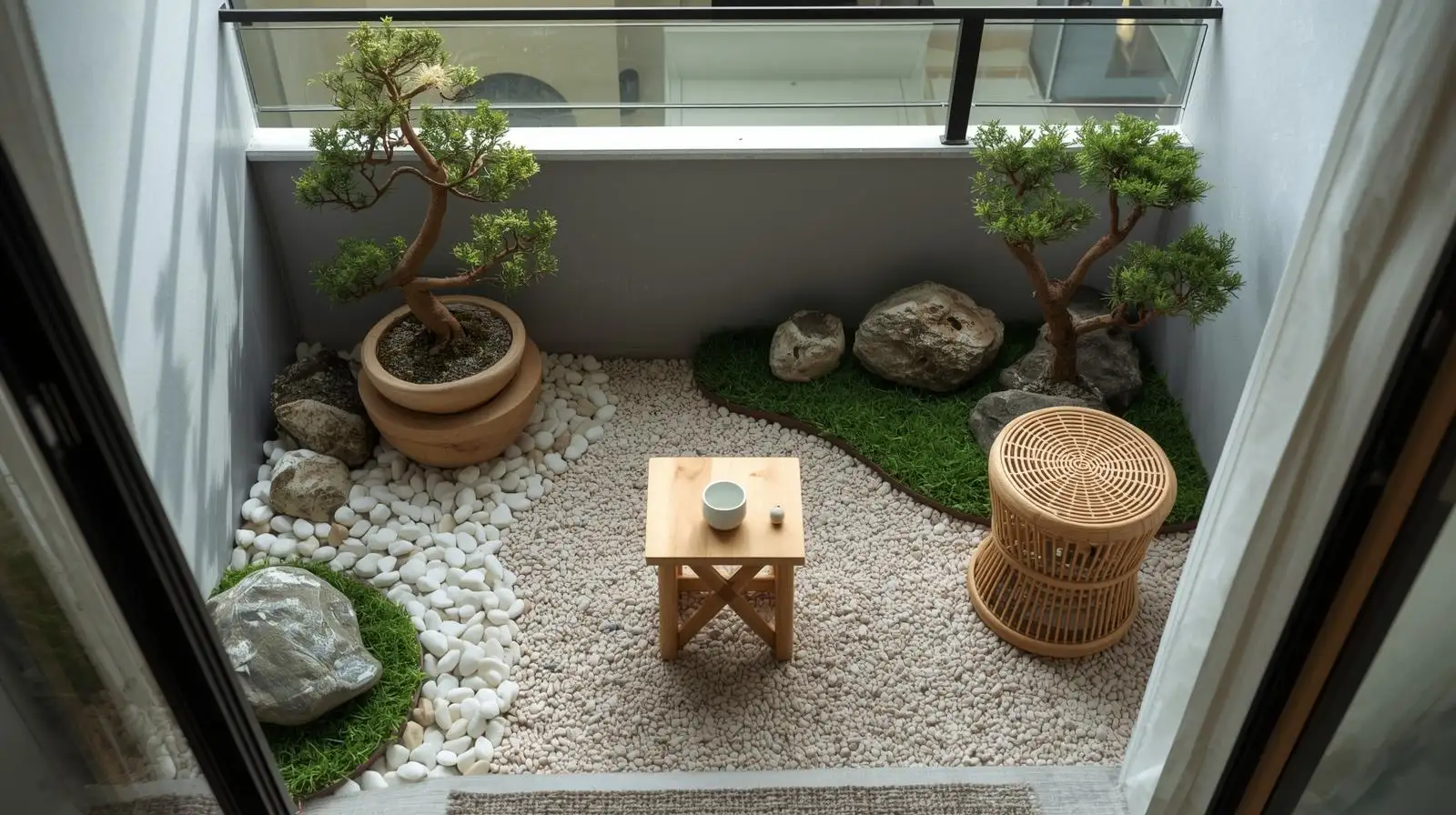 Ban công xanh Zen – Hơi thở thiên nhiên trong từng góc nhỏ